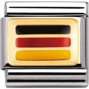 Nomination Allure Flag Germany – Stainless Metal