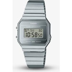 Casio Vintage Silver Digital Display Watch A700WEV-7AEF