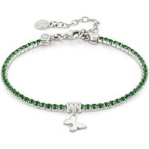 Nomination Sublime Inexperienced Crystal Butterfly Bracelet