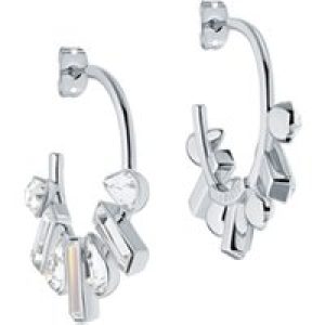 Ted Baker Crysela Silver Baguette Hoops – Silver