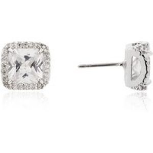 Kate Spade New York Silver Crystal Princess Earrings
