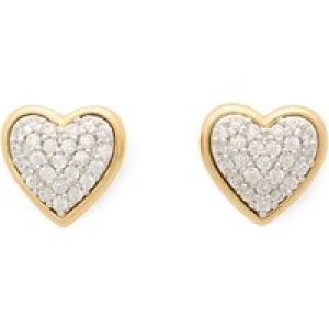 Kate Spade New York Gold Pavé All My Center Stud Earrings – Gold