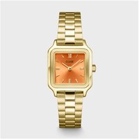 CLUSE Gold Gracieuse Petite Sq. Apricot Watch - Gold - Image 2