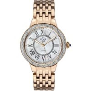 Gv2 Astor II WoMens Mom of Pearl Dial IPRG Watch – Rose Gold – One Measurement