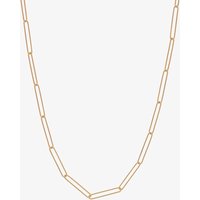 Hot Diamonds Embrace 18ct Gold Plated Twisted Paper Link Chain CH111 - Image 2