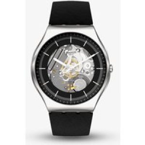 Swatch Black Skeleton Watch SS07S115