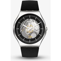 Swatch Black Skeleton Watch SS07S115 - Image 2