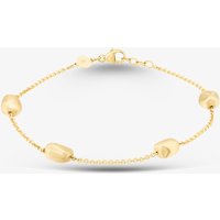 9ct Gold Pebble Chain Bracelet CN006-07 - Image 2