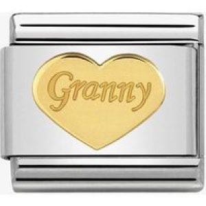 Nomination CLASSIC Gold Symbols Granny Heart Charm 030162/39