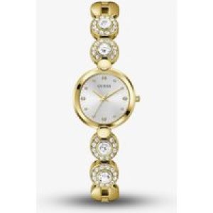Guess Ladies Stardom Gold Tone Crystals Bracelet Watchh GW0757L2
