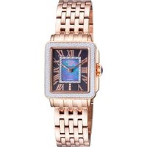 Gv2 WOMENS PADOVA 12306B Blue dial Swiss Quartz Watch – Rose Gold – One Size
