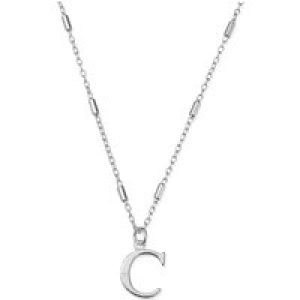 ChloBo Silver Iconic Preliminary Necklace – Letter C