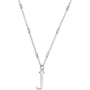 ChloBo Silver Iconic Preliminary Necklace – Letter J