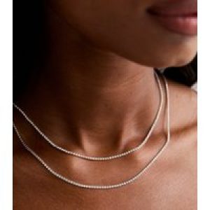 Diamanté Element Layered Necklace New Glance