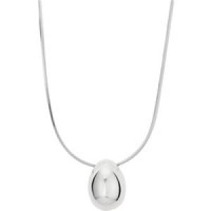 August Woods Silver Teardrop Pendant Necklace