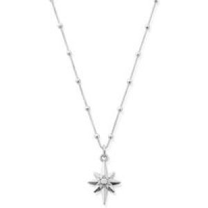 ChloBo Silver Fortunate Big name Necklace – Silver