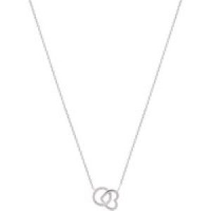 Argento Silver Circle & Center Necklace – Adjustable