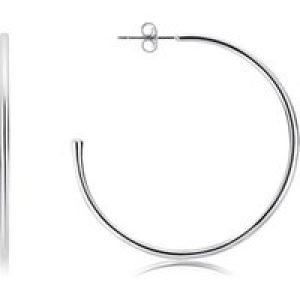 Argento Massive Silver Bankruptcy Service Hoop Earrings – 925 Silver