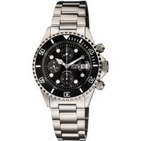 Gevril Mens Wall Boulevard Chrono 4157A Swiss Automated Sellita SW500 Watch - Silver Stainless Metal - One Dimension - Image 2