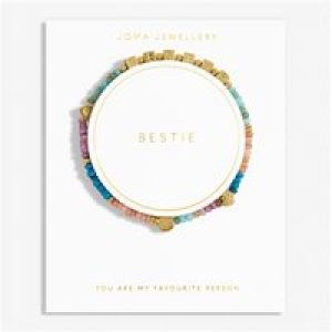 Joma Satisfied Little Moments Cubes Bestie Bracelet – Silver
