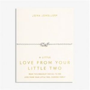 Joma A Little Love From Your Little Two Bracelet – Silver