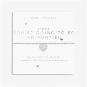 Joma A Little Going To Be An Auntie Center Bracelet – Silver