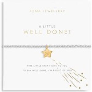 Joma Gold Combine A Little Smartly Performed Famous person Bracelet – Gold
