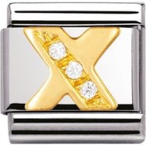 Nomination Cubic Zirconia X Attraction – Stainless Metal