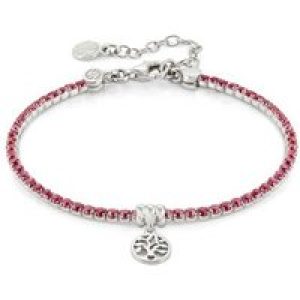 Nomination Elegant Pink Crystal Tree Of Lifestyles Bracelet