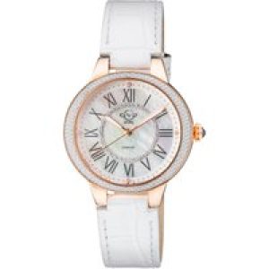 Gevril GV2 Astor II WoMens MOP Dial IPRG White Watch – One Size