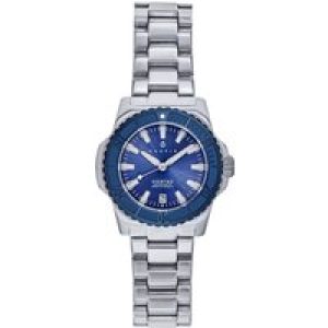 Nautis Mens Cortez Computerized Bracelet Watch w/Date – Silver Stainless Metal – One Dimension