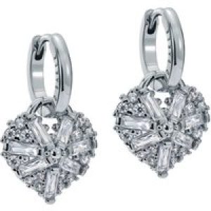 Ted Baker Silver Cherise Crystal Cluster Middle Huggies – Silver