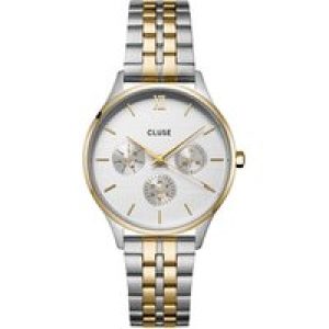 CLUSE Gold Combine Minuit Multifunction Watch – Gold