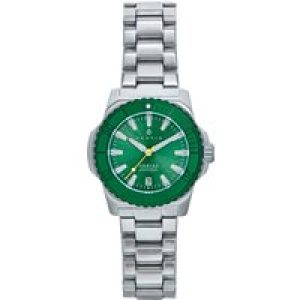 Nautis Mens Cortez Computerized Bracelet Watch w/Date – Silver Stainless Metal – One Measurement