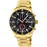 Gevril Mens Yorkville Chronograph 48628B Swiss Automatic ETA 7750 Watch - Gold - One Size - Image 2