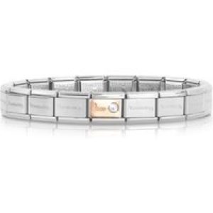Nomination Rose Gold June Birthstone Bracelet – 17cm