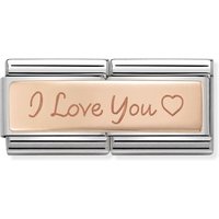 Nomination Rose Gold I Love You Double Attraction - Image 2