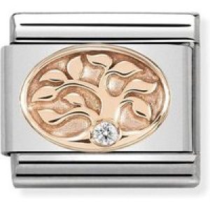 Nomination Rose Gold Tree Of Existence Allure