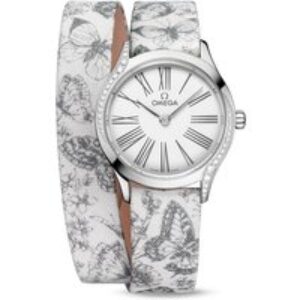 Pre-Owned OMEGA De Ville Mini Trésor Quartz 26mm Women Watch 428.17.26.60.04.002
