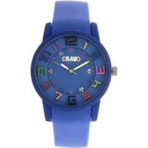 Crayo Festival Unisex Watch w/ Date – Purple Stainless Steel – One Size