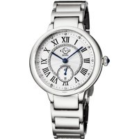 Gv2 Rome WoMens Swiss Quartz Diamond Silver Dial Stainless Metal Watch - One Measurement - Image 2