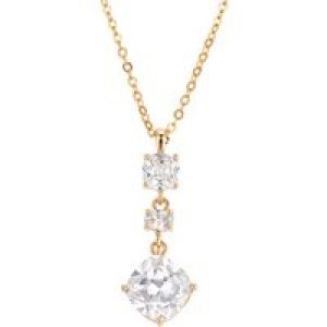 August Woods Gold Solitaire Drop Necklace – Gold