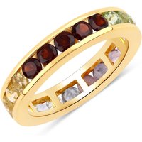 Rafaela Donata Womens Khushi Female Sterling Silver Ring - Gold - Size N - Image 2