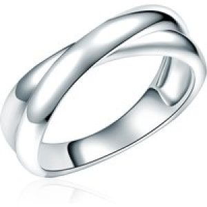 Rafaela Donata Womens Female Sterling Silver Ring – Size P