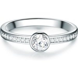 Tresor 1934 Womens Trilani Feminine Sterling Silver Ring – Dimension Ok