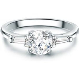 Tresor 1934 Womens Trilani Female Sterling Silver Ring – Size P