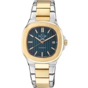 Gv2 Swiss Automated Mens Potente Bracelet Watch – Silver Stainless Metal – One Measurement