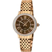 Gv2 Womens Astor III MOP Dial Swiss Quartz Stainless Metal Diamond Watch - Rose Gold - One Measurement - Image 2