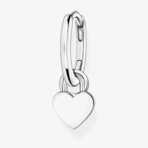 THOMAS SABO Silver Small Unmarried Middle Hoop Earring CR717-001-21