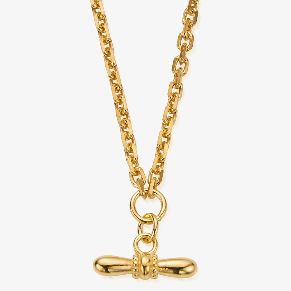 ChloBo Island Energy Balanced Aura Gold-Tone Necklace GN3309